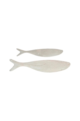 2 peixes de parede Edoni - 31 x 5,5 x 3,5/17 x 4 x 2 cm