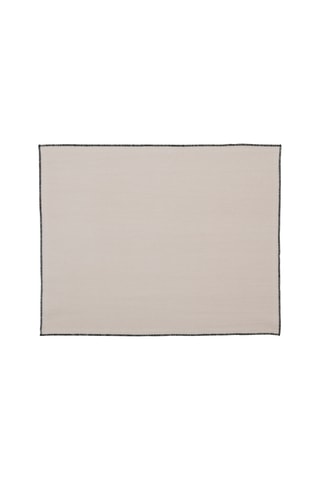 2 toalhas de mesa retangulares Corino - Cru - 50 x 40 cm - Bege
