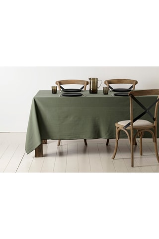 Toalha de mesa retangular Corino - Verde - 250 x 160 cm - Verde