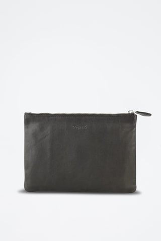 Pochette en cuir - Noir