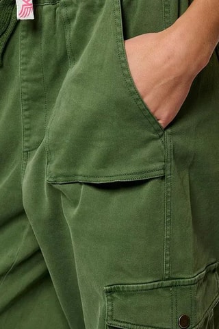 Pantalon cargo - Vert kaki
