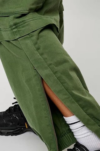 Pantalon cargo - Vert kaki