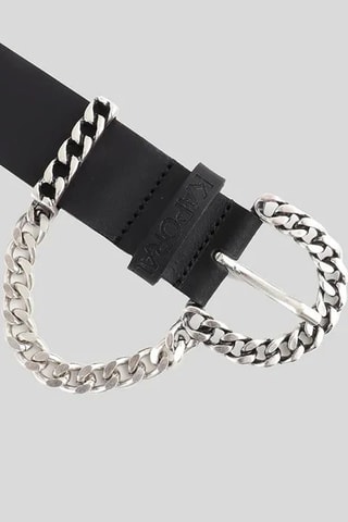 Ceinture en cuir - Noir