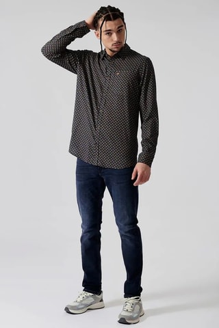 Chemise regular - Noir