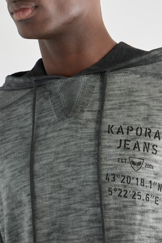 Pull à capuche Volo - Gris