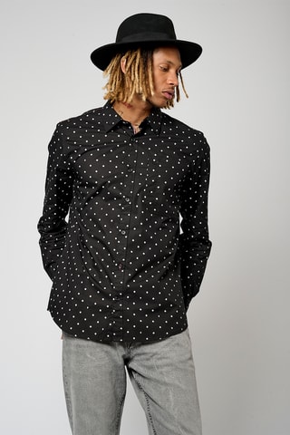 Chemise regular Beliz - Noir
