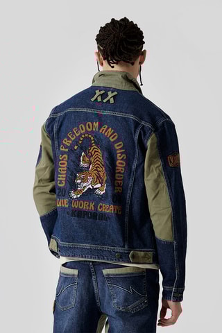 Veste Dino - Bleu