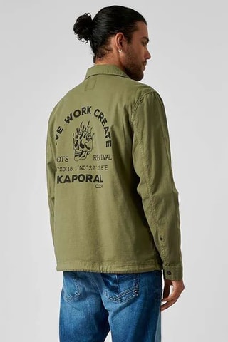 Veste regular - Kaki