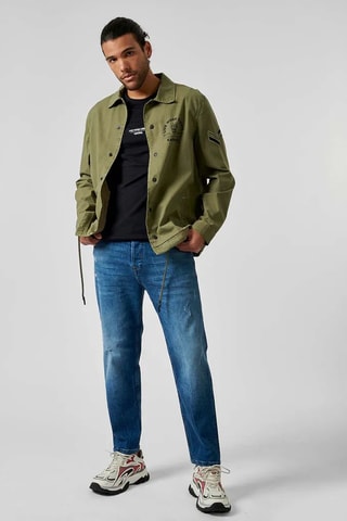 Veste regular - Kaki