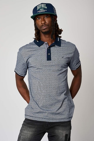 Polo regular Koff - Bleu marine