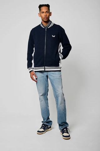 Sweat regular Lino - Bleu marine