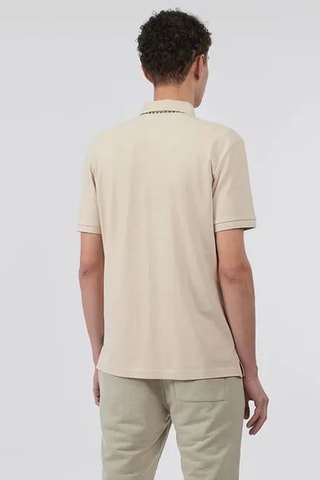 Polo en coton biologique Nael - Beige