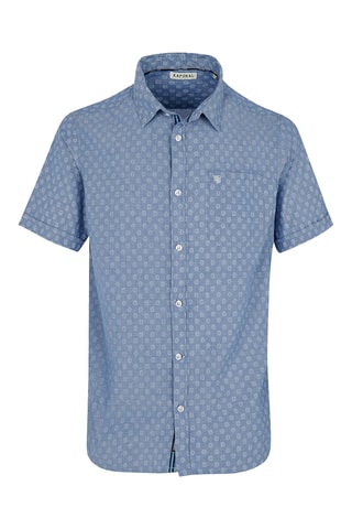 Chemise regular en coton biologique - Ciel