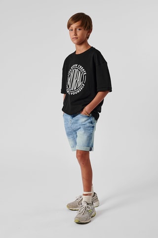 T-shirt en coton biologique Ollie - Noir