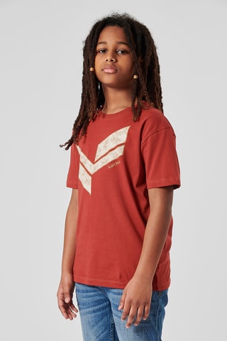 T-shirt Olsen - Rouge brique
