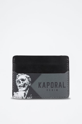 Portefeuille en cuir Nurr - Noir