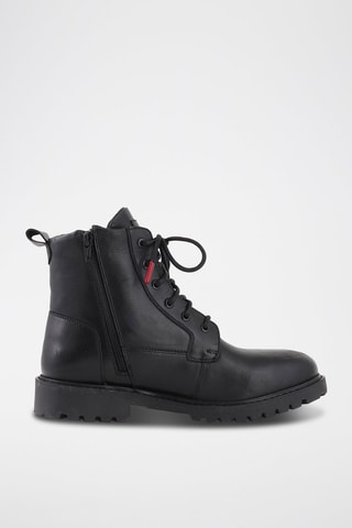 Bottines en cuir Gural - Noir