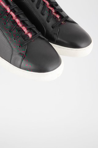 Baskets en cuir Lupin - Noir
