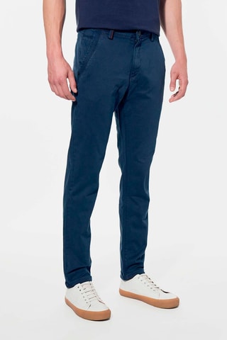 Pantalon slim Paris Bleu marine