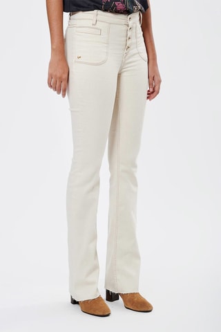 Jean flare Lucky - Ecru