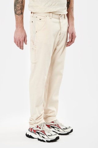 Jean droit Earl - Beige