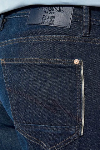 Jean relax cropped Kylan - Bleu foncé