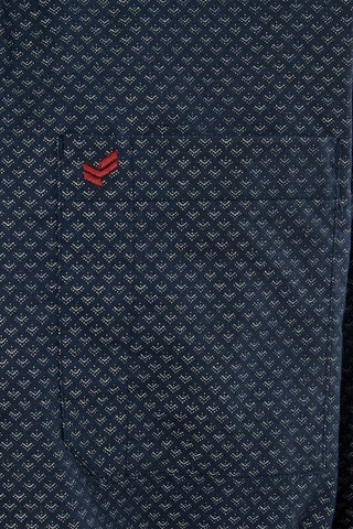 Chemise en coton biologique Croft - Bleu marine