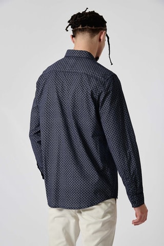 Chemise en coton biologique Romer - Bleu marine