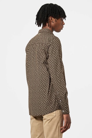 Chemise Tell Marron foncé
