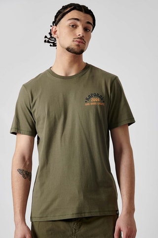 T-shirt en coton biologique Benzi - Kaki
