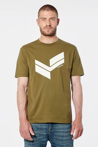 T-shirt en coton biologique Bryzo - Vert olive