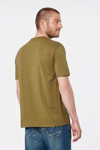 T-shirt en coton biologique Bryzo - Vert olive