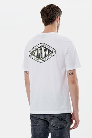 T-shirt en coton biologique Riley - Blanc