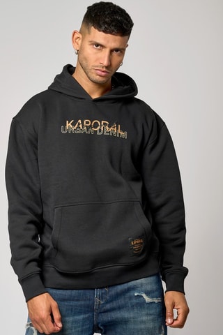 Sweat à capuche Ranko - Noir
