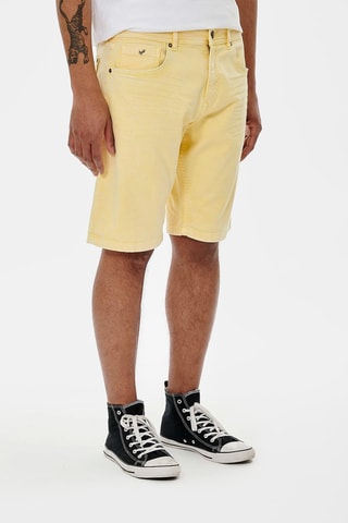 Short en jean Vixto - Jaune