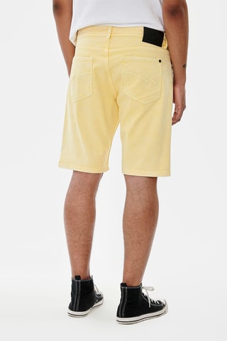 Short en jean Vixto - Jaune