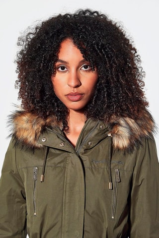 Parka Fleur Kaki