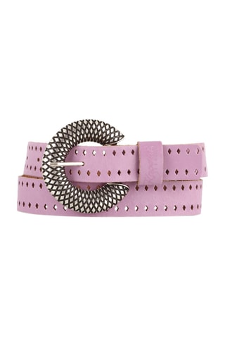 Ceinture en cuir Hoela - Lavande