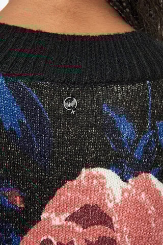 Gilet Karon - Noir et bleu roi