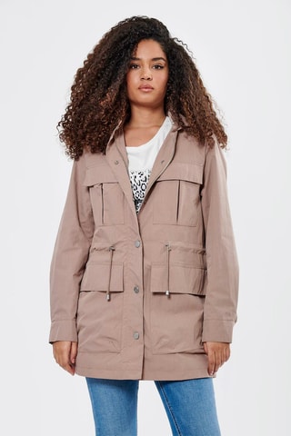 Veste à capuche Adam - Beige