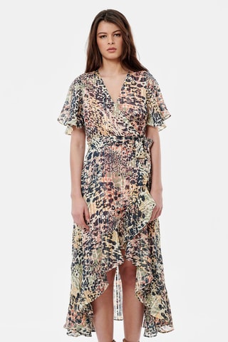 Robe portefeuille Brial - Multicolore