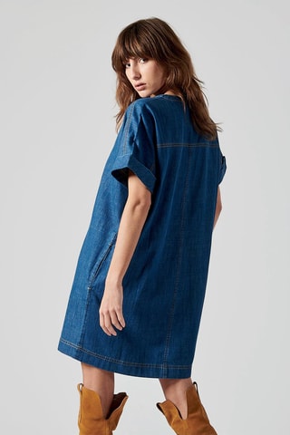 Robe chemise Vivie - Bleu