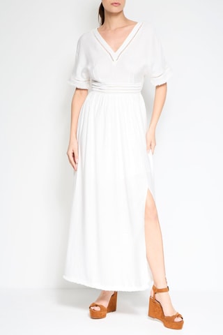 Robe longue Cassy - Blanc