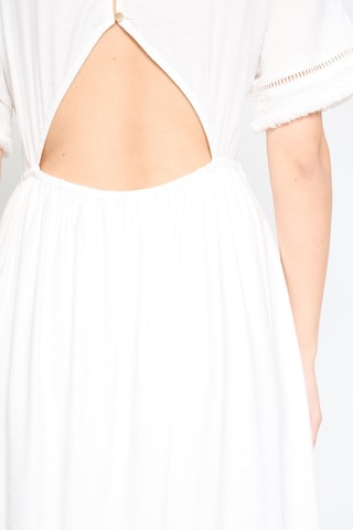 Robe longue Cassy - Blanc