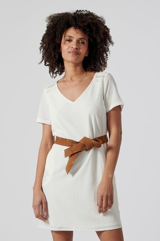 Robe Cleo - Ecru