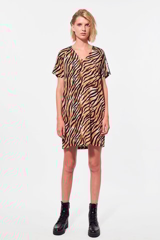 Robe coupe regular Vezuv Beige
