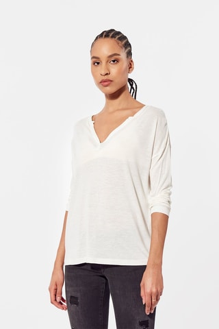 T-shirt loose Klove - Blanc