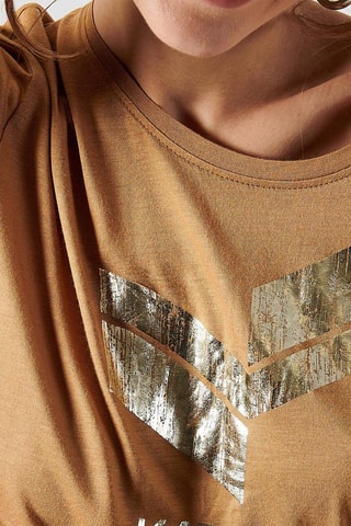 T-shirt Frank - Marron