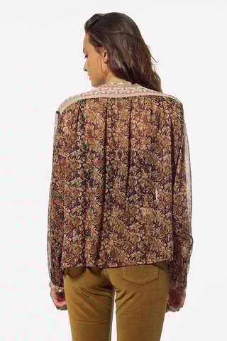 Blouse Nety - Marron