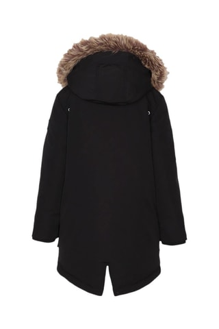 Parka à capuche Mory Noir